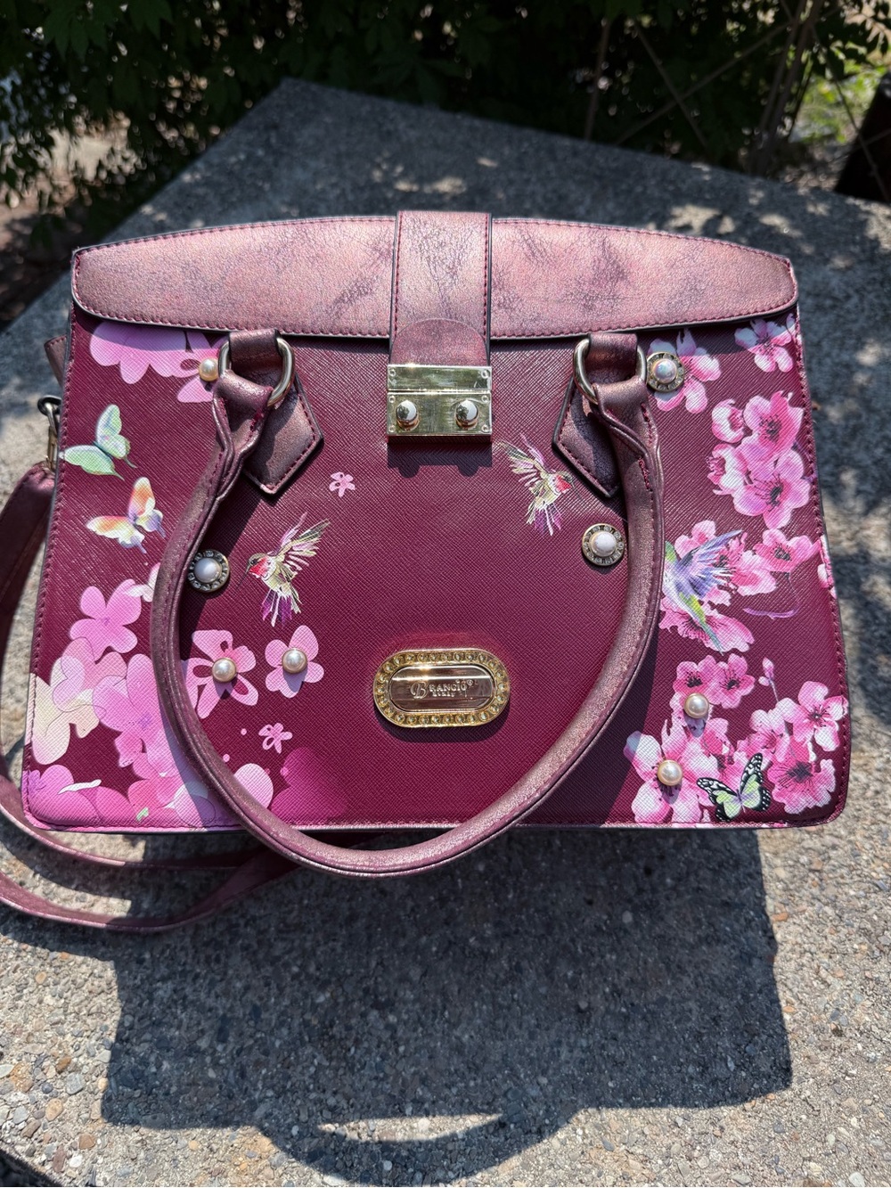 Brangio Italy Hummingbird Satchel